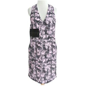 DAMIR DOMA Scratch print Dened shift dress NWT sz S